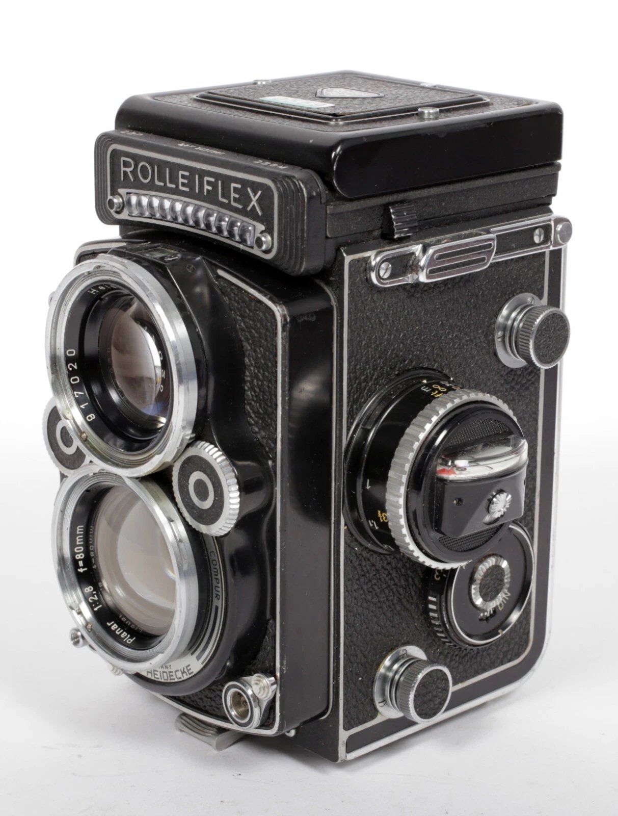 Rolleiflex 6X6 TLR 2.8F Medium format film camera with